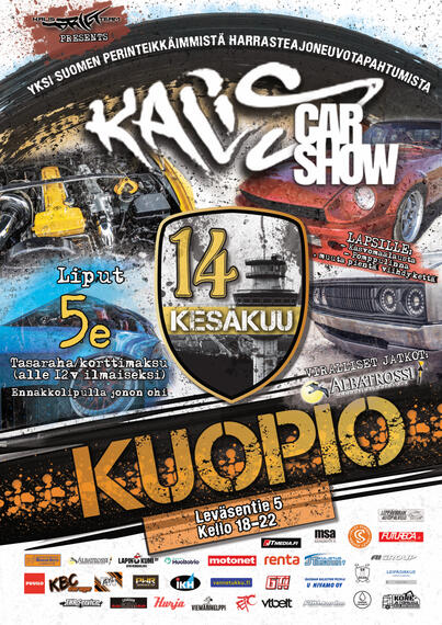 Kalis Car Show - tapahtumajuliste 2025
